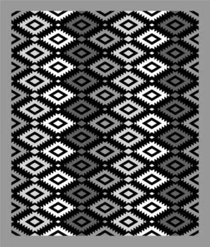 Бегун для ванной Ideallux, 52x1x62 см, серый