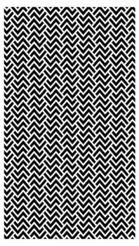 Бегун для ванной Ideallux, 52x1x90 см, черный