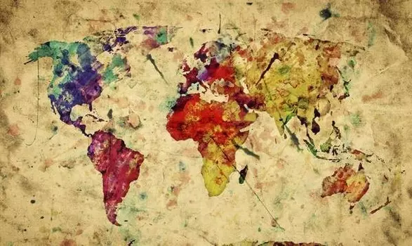 Бегун для ванны Dmora, 52x1x62 см, многоцветный