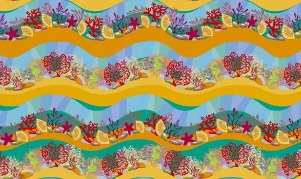 Бегун для ванны Dmora, 52x1x90 см, многоцветный