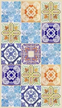 Бегун для ванны Dmora, 52x1x90 см, многоцветный