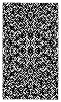 Бегун для ванны Dmora, 70x1x120 см, черный