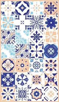 Бегун для ванны Dmora, 70x1x120 см, многоцветный