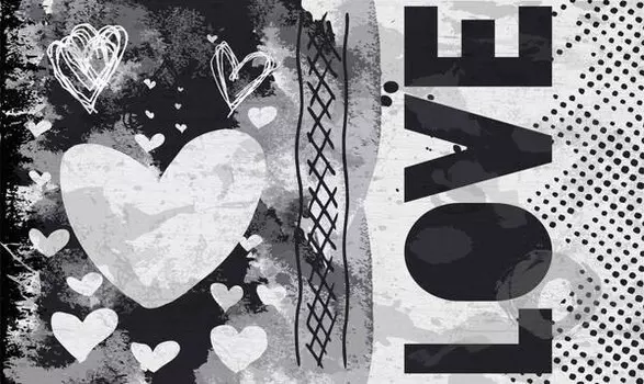 Бегун для ванны Ideallux, 52x1x62 см, черный