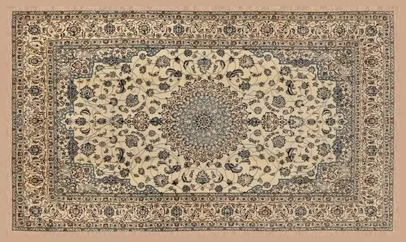 Бегун для ванны Ideallux, 52x1x62 см, многоцветный