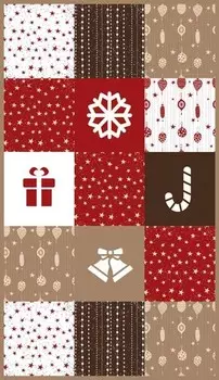 Бегун для ванны Ideallux, 52x1x90 см, многоцветный