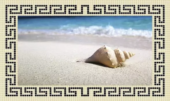 Бегун для ванны Ideallux, 52x1x90 см, многоцветный