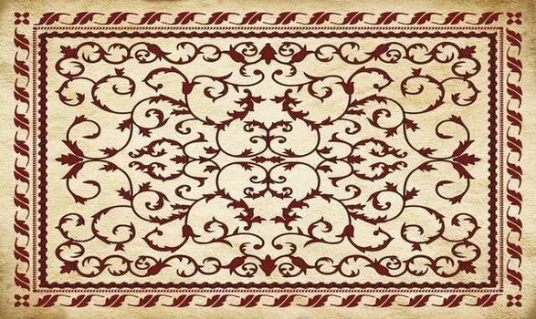 Бегун для ванны Ideallux, 70x1x120 см, многоцветный