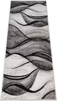 Бегунки для дома "Тритом", прямоугольные, с особо мягким ворсом, короткий ворс, современный волнистый рисунок Home affaire 80х300 см, цвет sand