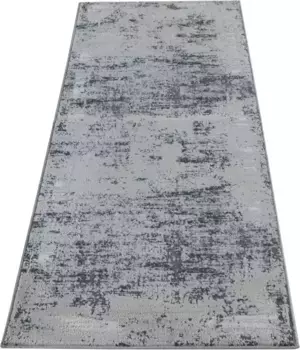 Бегунок Leonique "Хамса", прямоугольная форма, легкий блеск, эффект термоусадочной пряжи, винтажный вид, плотная ткань 67х230 см, синий