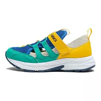 БЕГУЩИЕ ДЕТИ Детские сандалии Детские Asics, зеленый/синий/желтый