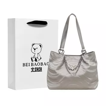 Bei Baobao Женская сумка через плечо North Pack, Серебро