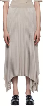 Beige Ade Midi Skirt Joseph
