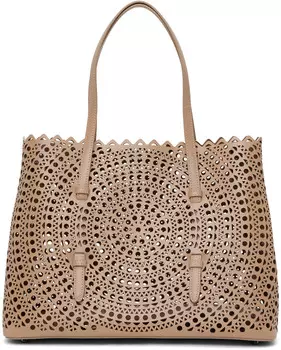 Beige Mina 32 Tote ALAA