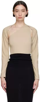 Beige Nao Takekoshi Edition Cardigan Wolford