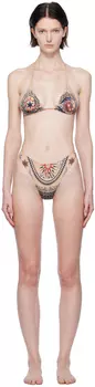Beige Soleil Bikini Jean Paul Gaultier