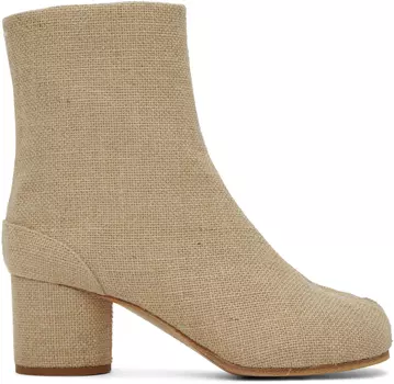 Beige Tabi Heels Maison Margiela