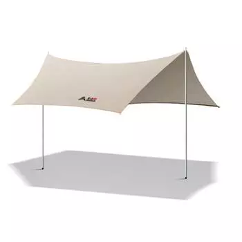 Beishan Wolf Canopy Пикник солнцезащитный и непромокаемый шестиугольный тент 5*3 метра, окрашенный в серебристо-серый/хаки HJ