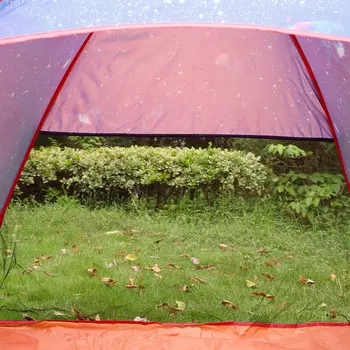 Beishanlang Beishanlang принадлежности для кемпинга на открытом воздухе, пляжная палатка, двойная палатка, восьмизначная палатка, Ziyouhike конструкция, быстро открывающаяся, двойная, соответствующая цвету