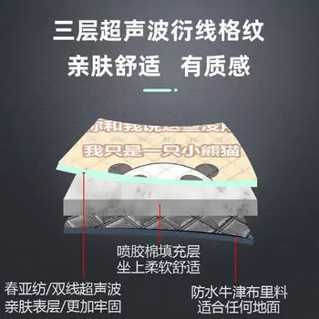 Beishanlang пляжный коврик для кемпинга коврик для пикника машинная стирка красная панда уличный влагостойкий коврик красная панда 200*200 см