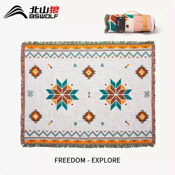 Beishanlang походное одеяло для пикника, влагостойкий коврик, утолщенный портативный коврик для кемпинга, кремовый 160*220 CL037