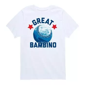 Бейсбольная футболка Great Bambino для мальчиков 8–20 лет Licensed Character