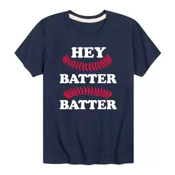 Бейсбольная футболка Hey Batter Batter для мальчиков 8–20 лет Licensed Character
