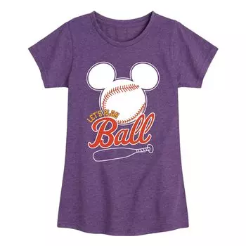 Бейсбольная футболка с рисунком Disney's для девочек 7–16 лет Licensed Character