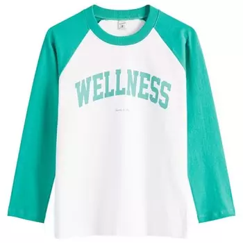 Бейсбольная футболка Wellness Ivy Sporty & Rich, мультиколор