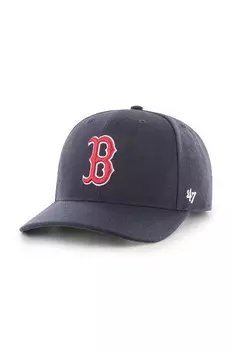 Бейсбольная кепка 47 бренда MLB Boston Red Sox 47 Brand, темно-синий