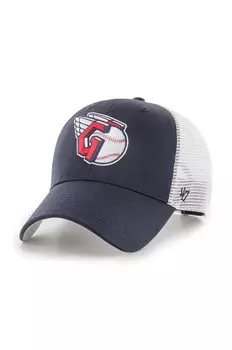 Бейсбольная кепка 47 бренда MLB Cleveland Guardians 47 Brand, темно-синий