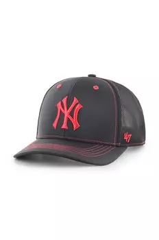Бейсбольная кепка 47 бренда MLB New York Yankees 47 Brand, черный