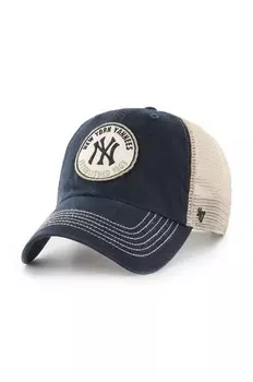 Бейсбольная кепка 47 бренда MLB New York Yankees 47 Brand, черный