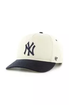 Бейсбольная кепка 47 бренда MLB New York Yankees 47 Brand, бежевый