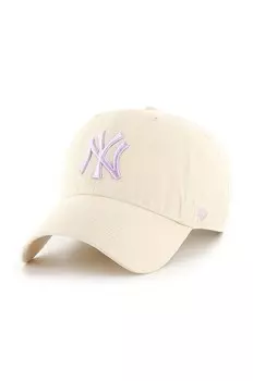 Бейсбольная кепка 47 бренда MLB New York Yankees 47 Brand, бежевый