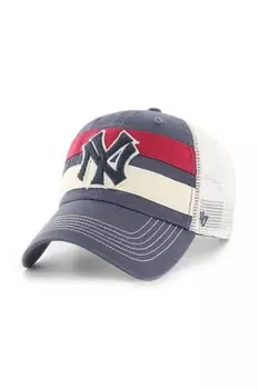 Бейсбольная кепка 47 бренда MLB New York Yankees 47 Brand, темно-синий