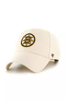 Бейсбольная кепка 47 бренда NHL Boston Bruins 47 Brand, бежевый