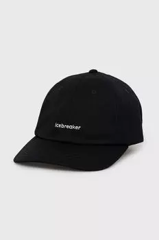 Бейсбольная кепка 6 Panel Icebreaker, черный