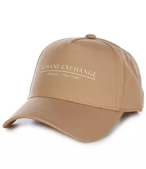 Бейсбольная кепка Armani Exchange Milano New York, бежевый
