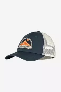 Бейсбольная кепка Badge Lngtradarkeps Fjallraven, темно-синий