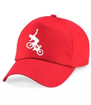 Бейсбольная кепка BMX Stunt 60 SECOND MAKEOVER, красный