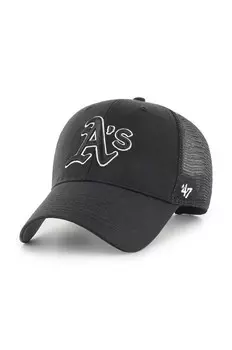Бейсбольная кепка бренда 47 MLB Oakland Athletics 47 Brand, черный