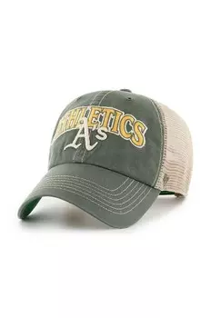 Бейсбольная кепка бренда 47 MLB Oakland Athletics 47 Brand, зеленый