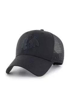 Бейсбольная кепка Чикаго Блэкхокс 47 brand, черный