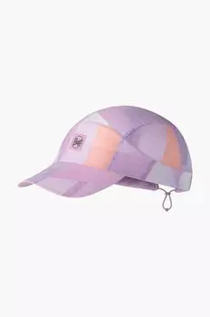 Бейсбольная кепка цвета желтого цвета Buff, фиолетовый
