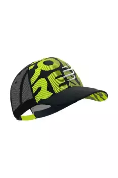 Бейсбольная кепка дальнобойщика Compressport, черный