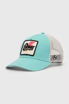 Бейсбольная кепка Дэвида Боуи American Needle, бирюзовый