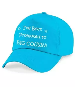 Бейсбольная кепка «Девочки, которых меня повысили до большой кузины» 60 SECOND MAKEOVER, синий