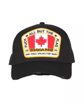 Бейсбольная кепка для домашних животных Dsquared2, черный