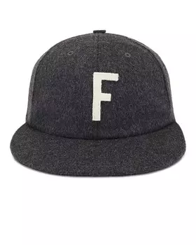 Бейсбольная кепка Fear Of God, цвет Wool Dark Grey